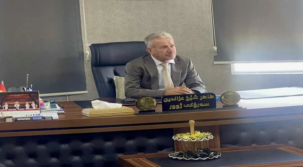 گفتگوی اختصاصی با شیخ طاهر عزالدین محمد؛ رئیس اتاق بازرگانی حلبچه عراق