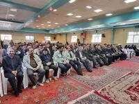 حضور با شکوه همکاران ذوب‌آهنی در مراسم گرامیداشت حماسه 9 دی در زرین شهر