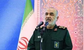 کری خوانی سرلشکر سلامی با این حرف | اراده کرده‌ایم دشمن را بشکنیم‌