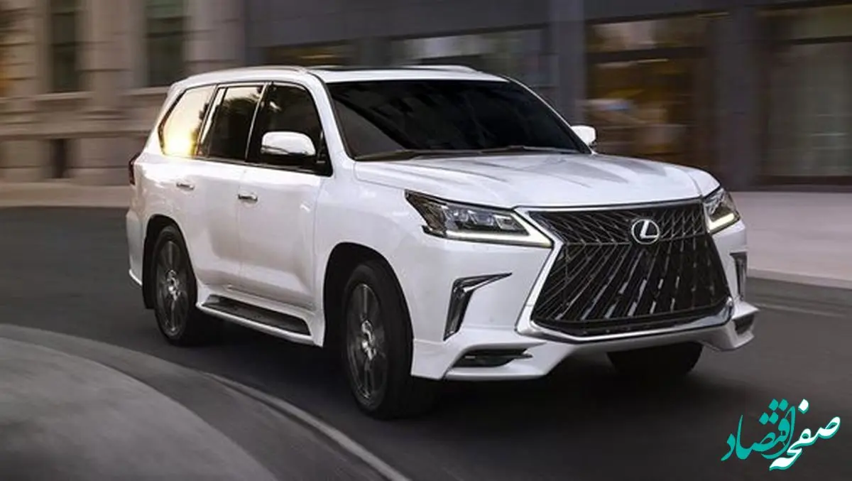 خسارت عجیب لکسوس در تصادف با پراید!