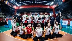 تیم ملی والیبال نشسته ایران، آمریکا را در هم کوبید