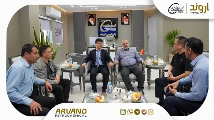 بازدید کارشناسان شرکت چینی «آنکان» از پتروشیمی اروند و بررسی راهکارهای فنی مشترک در حوزه کلرآلکالی