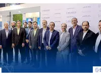 حضور رئیس کل بیمه‌مرکزی در غرفه شرکت بیمه تجارت‌نو در دهمین نمایشگاه بورس، بانک، بیمه و خصوصی سازی