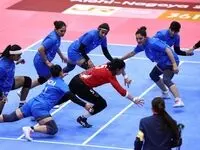 زور دختران کبدی ایران به هند نرسید!