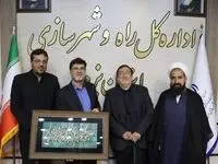 تقدیر مشاور وزیر راه و شهرسازی از بانک مسکن استان یزد