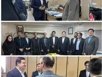 بازدید مدیرعامل بانک ملت از چند شعبه و واحد ستادی در تهران
