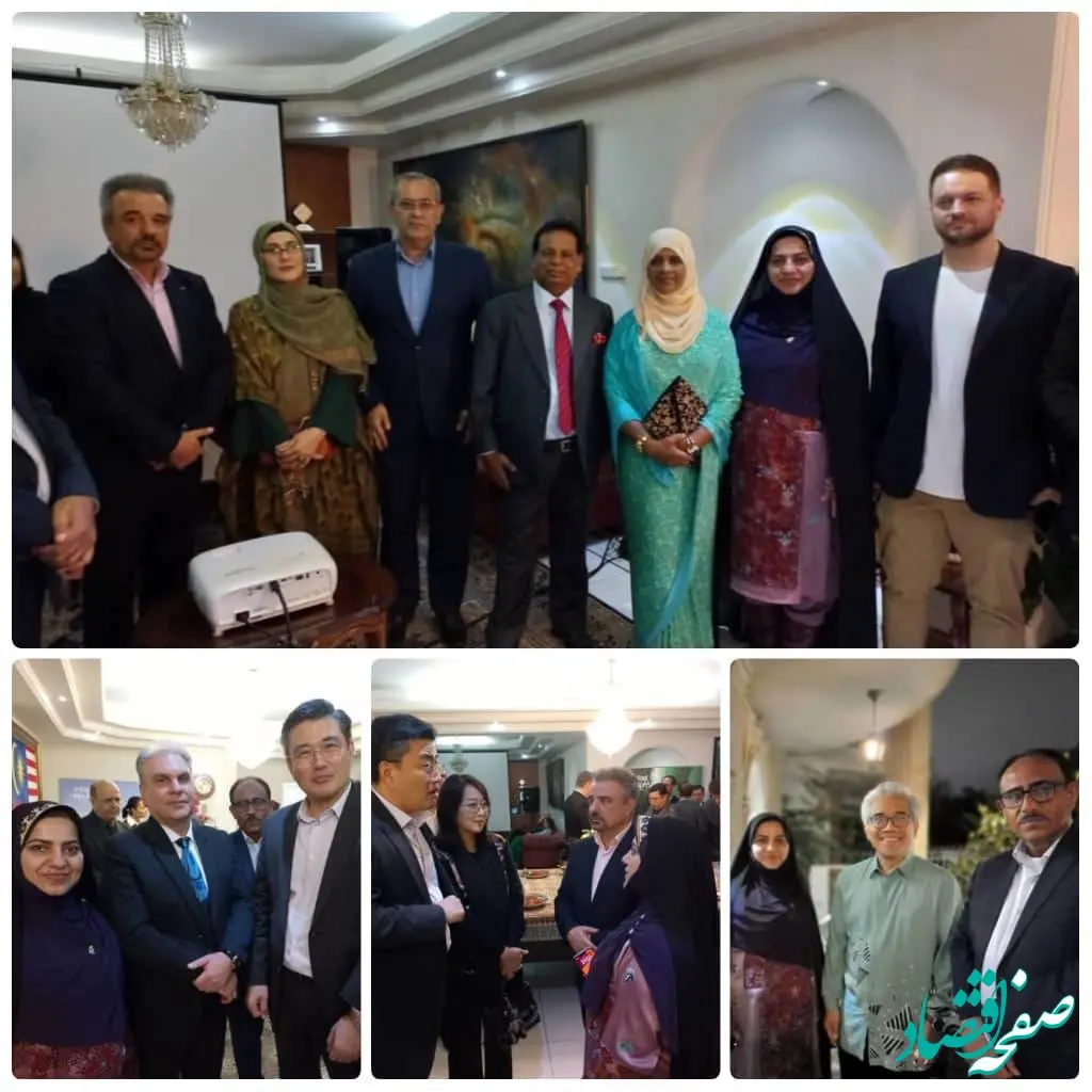 حمیرا ریگی، مدیرعامل سازمان منطقه آزاد چابهار، در مراسم روز مالزی که در محل سفارت مالزی برگزار شد، شرکت کرد