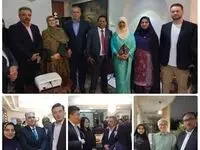 حمیرا ریگی، مدیرعامل سازمان منطقه آزاد چابهار، در مراسم روز مالزی که در محل سفارت مالزی برگزار شد، شرکت کرد
