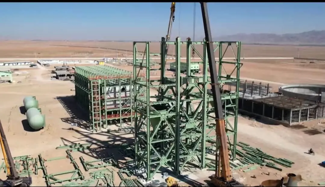 ویدئو: پیشرفت پروژه آهن اسفنجی بیجار از مرز ۵۵ درصد گذشت