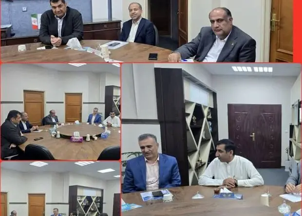 دکتر ابوالفضل مشکینی، دبیر علمی همایش اقتصاد دریامحور دانشگاه بین المللی چابهار و دبیر انجمن جغرافیایی روستایی کشور با دکتر محمد سعید اربابی، رئیس هیات مدیره و مدیرعامل سازمان منطقه آزاد چابهار دیدار کرد