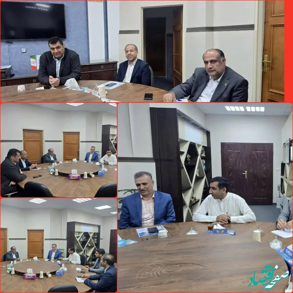 دکتر ابوالفضل مشکینی، دبیر علمی همایش اقتصاد دریامحور دانشگاه بین المللی چابهار و دبیر انجمن جغرافیایی روستایی کشور با دکتر محمد سعید اربابی، رئیس هیات مدیره و مدیرعامل سازمان منطقه آزاد چابهار دیدار کرد