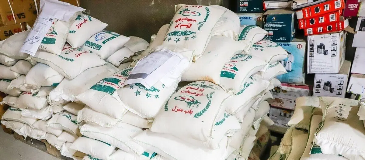 احتکار ۵۰ تنی برنج در ایوانکی