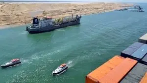 بسته شدن تنگه هرمز به کام کانال سوئز؛ افزایش ۲۸ درصدی تردد نفتکش‌ها در سایه جنگ علیه ایران