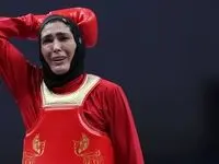 ناکامی الهه منصوریان در کسب مدال طلا | منصوریان نقره ای شد