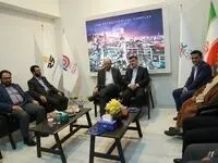 بازدید مسکنی و زمان‌پور از غرفه شرکت‌های تابعه هلدینگ صباانرژی در نمایشگاه ایران اکسپو