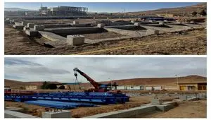 پیشرفت بیش از ۵۰ درصدی پروژه احداث سوله‌های نگهداری نمونه‌های مغزه اکتشافی