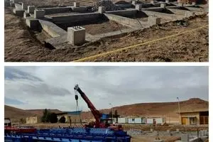 پیشرفت بیش از ۵۰ درصدی پروژه احداث سوله‌های نگهداری نمونه‌های مغزه اکتشافی