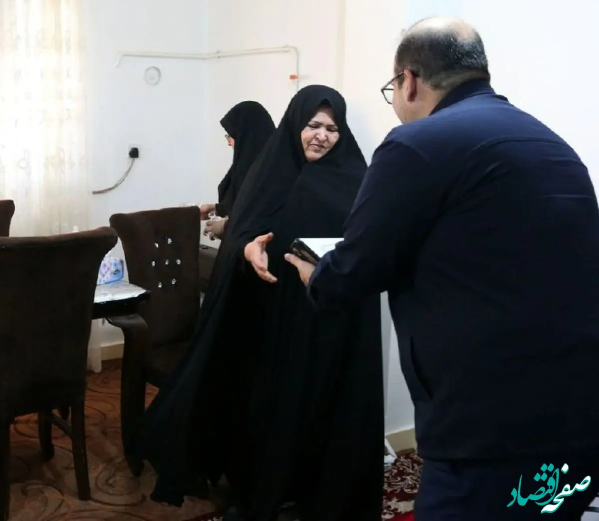 دیدار با خانواده‌ شهیدان سرافراز علی‌کرم اسدی و ابراهیم چراغی انجام شد