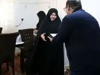 دیدار با خانواده‌ شهیدان سرافراز علی‌کرم اسدی و ابراهیم چراغی انجام شد