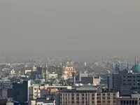میزان شاخص آلودگی هوای مشهد امروز