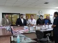 بازدید نظارتی مدیرعامل سازمان تأمین‌اجتماعی از بیمارستان آیت‌الله کاشانی تهران