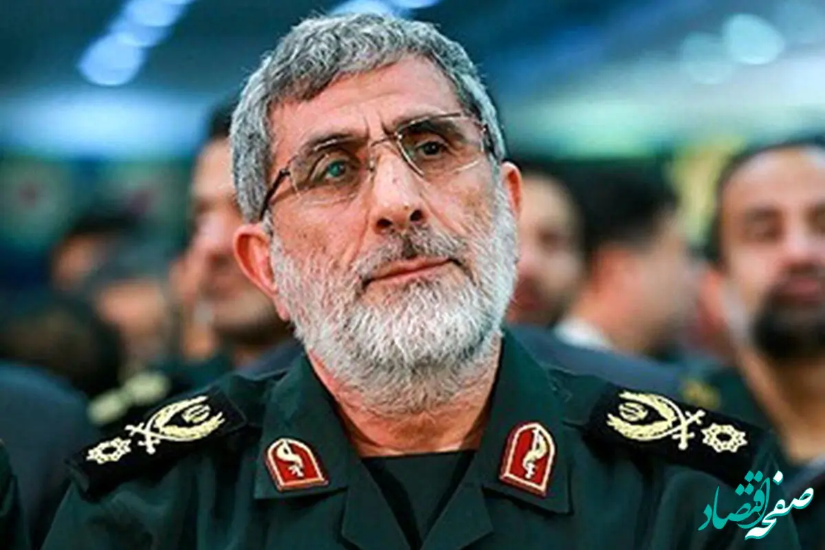 این تصویر سردار قاآنی با پوشش چادر حقیقت دارد؟ 