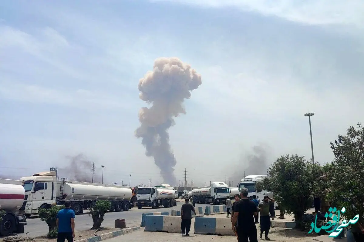 آمار و تعداد مصدومان انفجار شدید در اسکله شهید رجایی بندرعباس + فیلم