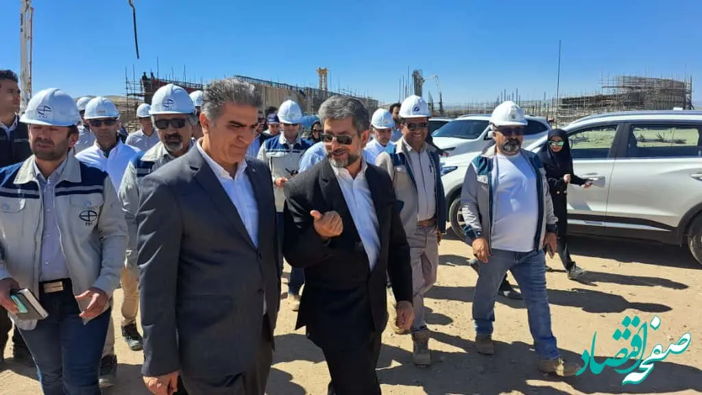 بازدید مدیرعامل ایمپاسکو و رئیس سازمان صمت استان از بخش‌های کلیدی جانجا