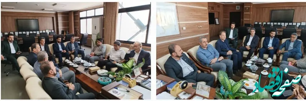 نشست مدیران عامل گاز فارس و منطقه ویژه اقتصادی لامرد جهت شتاب بخشی به گازرسانی صنایع
