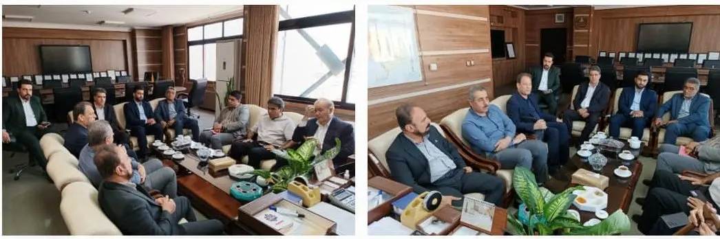 نشست مدیران عامل گاز فارس و منطقه ویژه اقتصادی لامرد جهت شتاب بخشی به گازرسانی صنایع