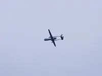 خبر فوری؛ پرنده آمریکایی که دنبال خلبان جنگنده ساقط شده بود، در اصفهان منهدم شد