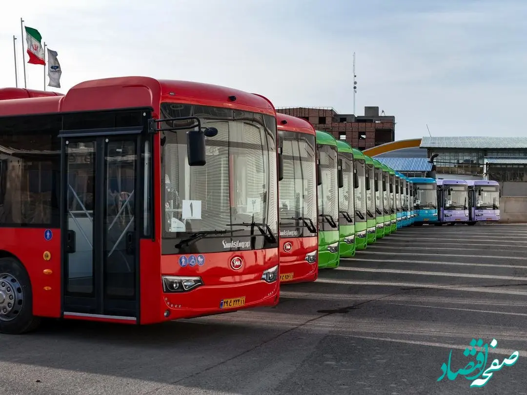 اتوبوس‌های تولید گروه بهمن به پایتخت رسید