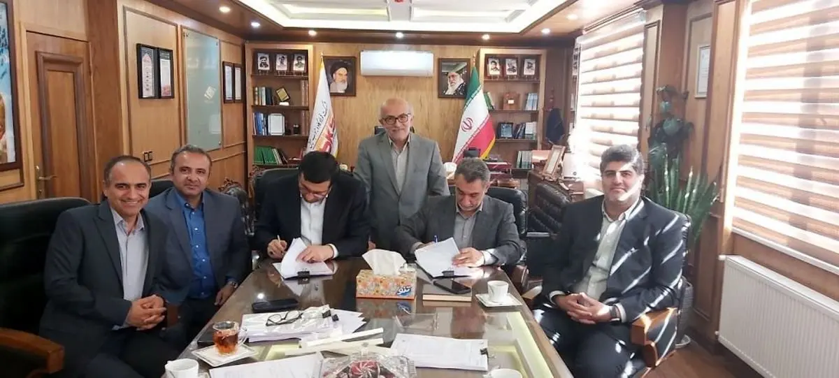 امضای قرارداد همکاری شرکت فولاد کاوه جنوب و گروه MMTE