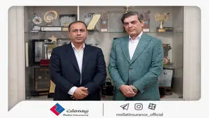 دیدار دبیرکل سندیکای بیمه‌گران ایران با مدیرعامل جدید بیمه ملت