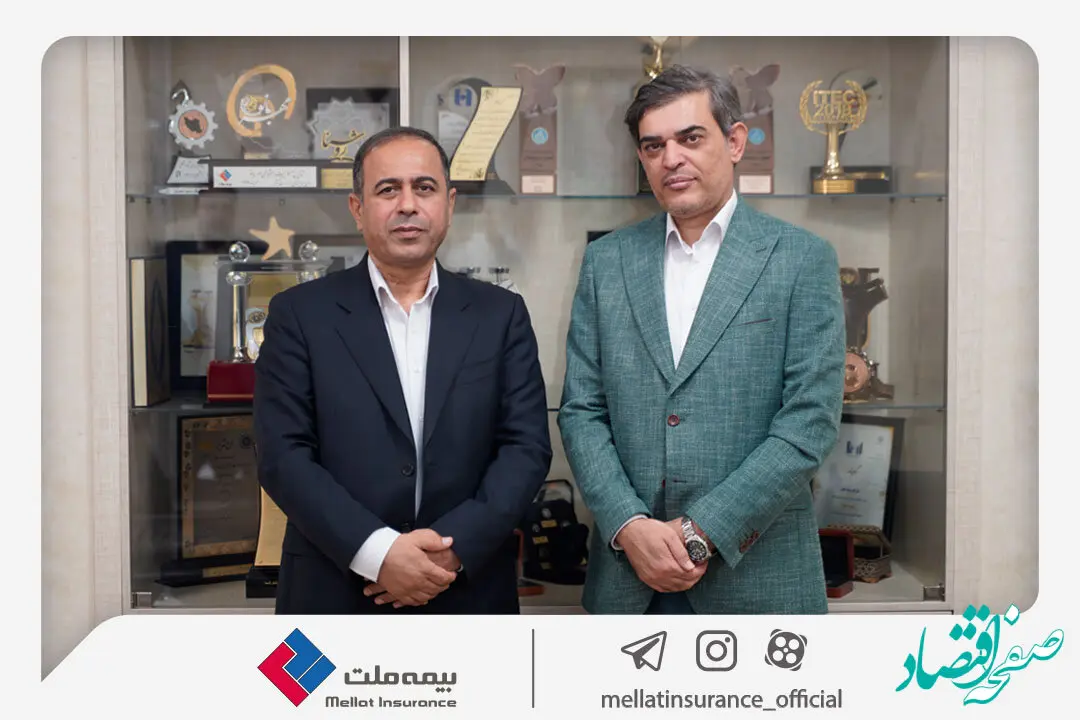 دیدار دبیرکل سندیکای بیمه‌گران ایران با مدیرعامل جدید بیمه ملت
