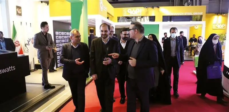 حضور مؤثر فولاد مبارکه در سیزدهمین نمایشگاه بینالمللی انرژیهای تجدیدپذیر و بهرهوری انرژی برق