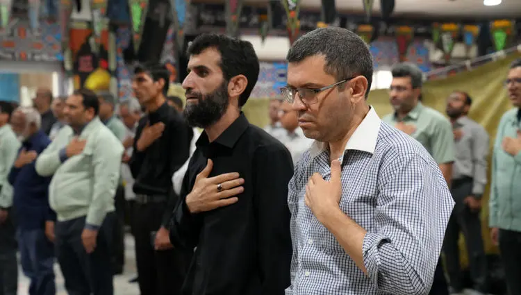 برگزاری آیین‌های ماه محرم در فولاد هرمزگان
