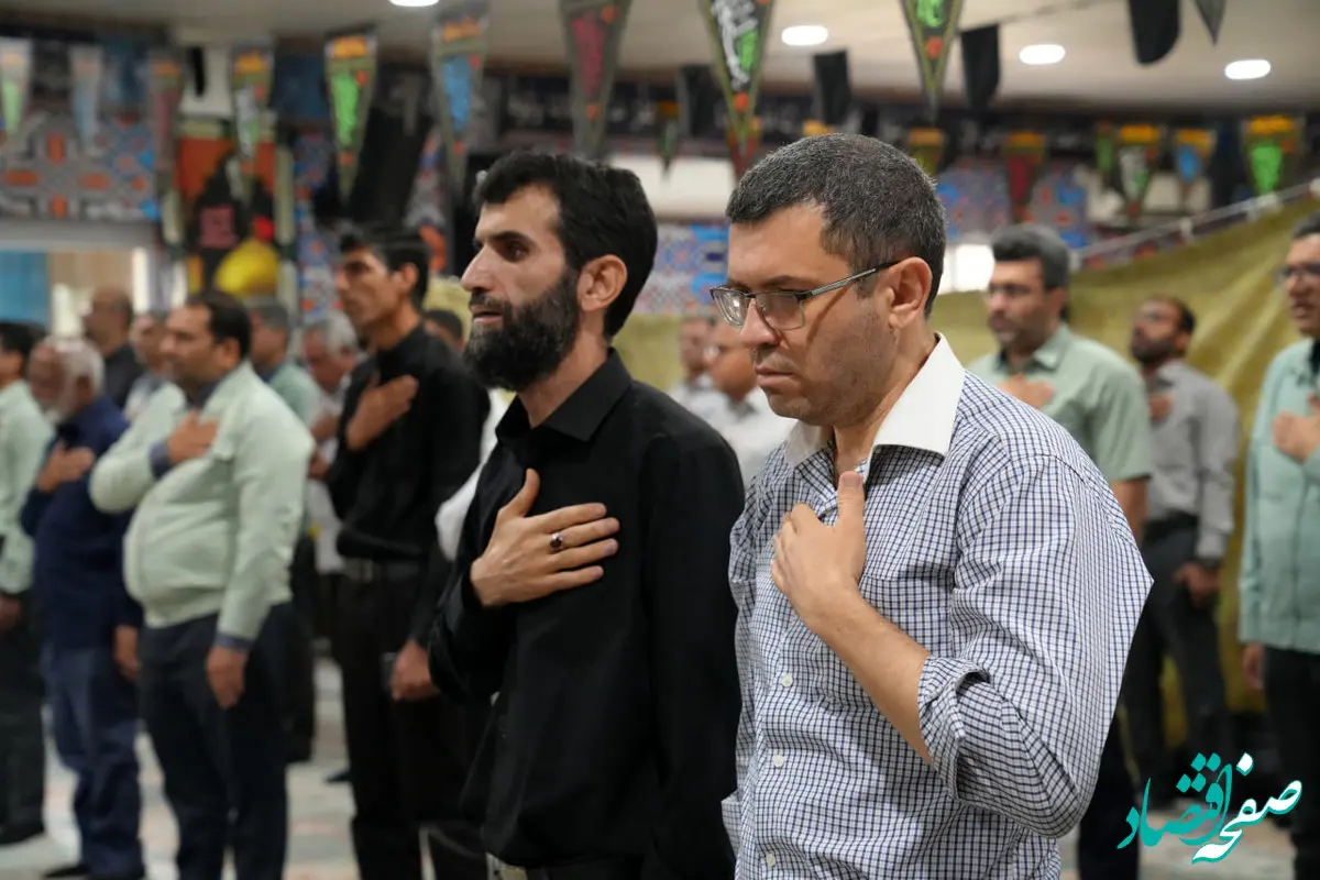 برگزاری آیین‌های ماه محرم در فولاد هرمزگان