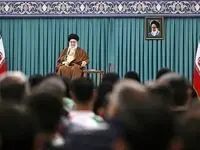 فیلم سخنان رهبر انقلاب در دیدار با مردم کرمان و خوزستان