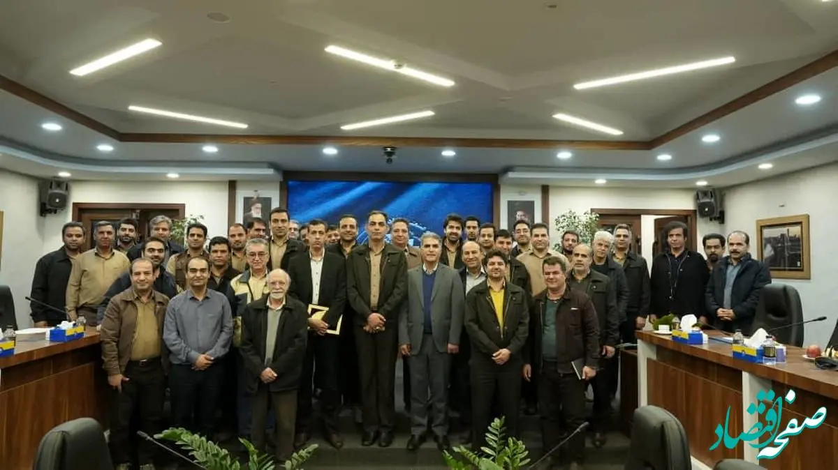 تودیع و معارفه مدیر کارخانه گندله‌سازی مجتمع صنعتی چادرملو