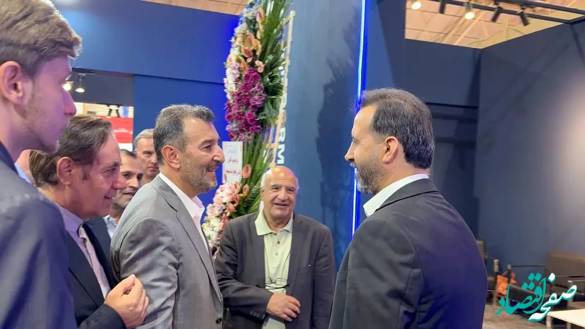 در نمایشگاه متافو تبریز صورت گرفت: حضور رییس هیات عامل ایمیدرو در غرفه چادرملو