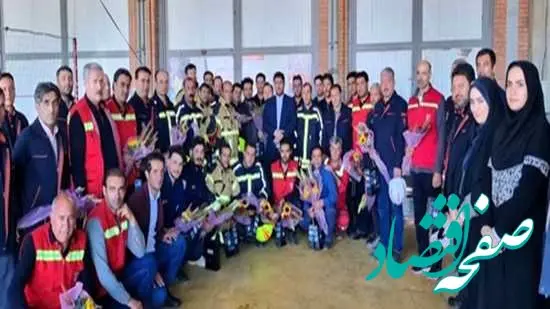 برگزاری مانور روز آتش نشانی و ایمنی و مراسم تقدیر از آتش نشانان شرکت مس سونگون آذربایجان