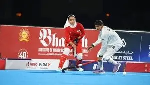 دختران هاکی ایران به نیمه نهایی قهرمانی آسیا صعود کردند