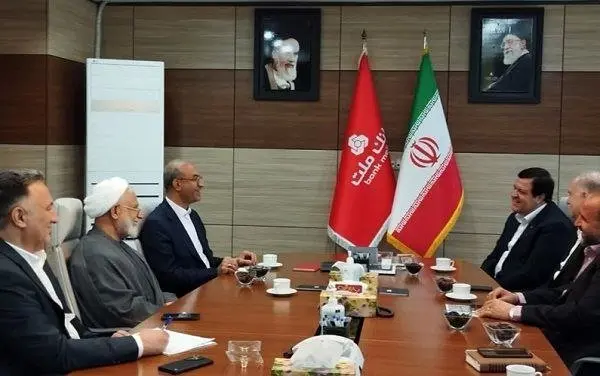 دیدار مدیرعامل بانک ملت با استاندار و نمایندگان مجلس استان کرمانشاه