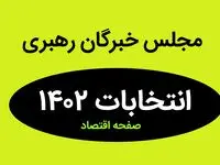 نتیجه انتخابات نمایندگان مجلس خبرگان رهبری استان تهران در اسفند ماه ۱۴۰۲ + تعداد آراء نمایندگان مجلس خبرگان رهبری