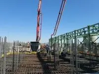 پیشرفت پروژه احیا اقلید با تکمیل بتن‌ریزی فونداسیون Cooling Tower