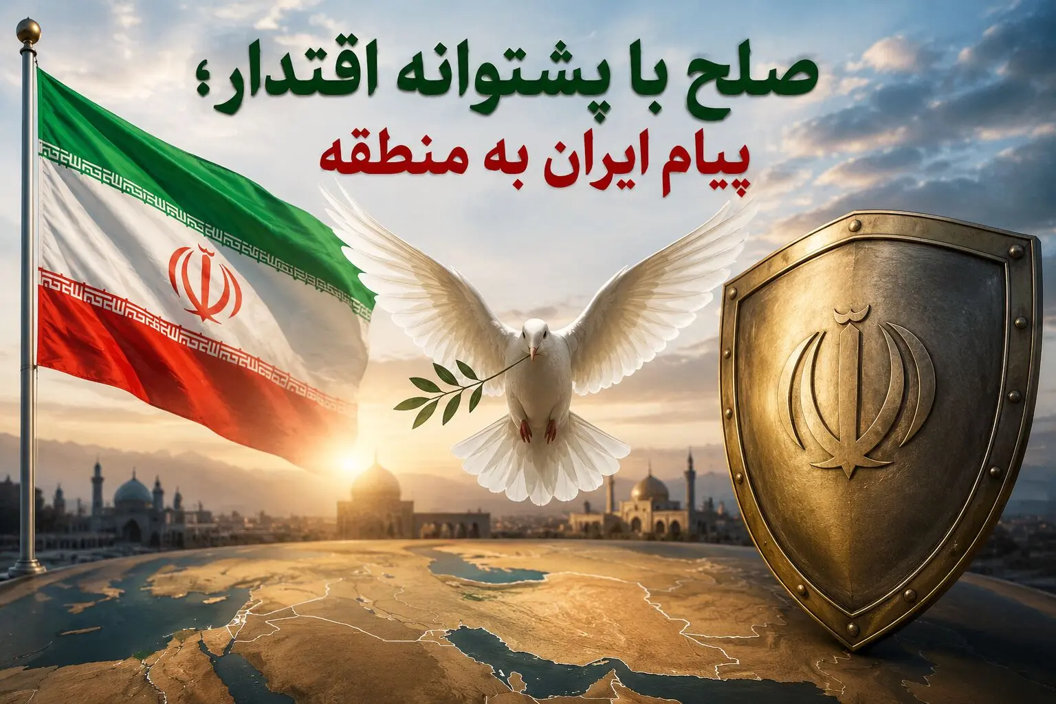 صلح با پشتوانه اقتدار؛ پیام ایران به منطقه
