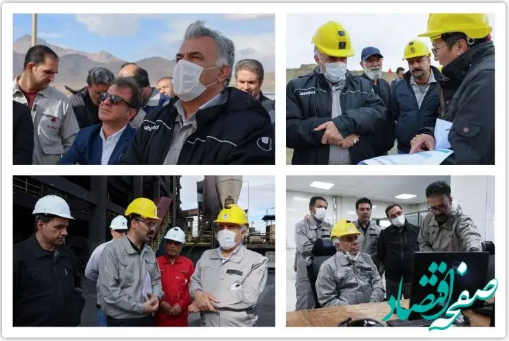 بازدید داریوش اسماعیلی از معادن و کارخانجات صبانور در همدان و بررسی آخرین وضعیت طرح‌های توسعه‌ای