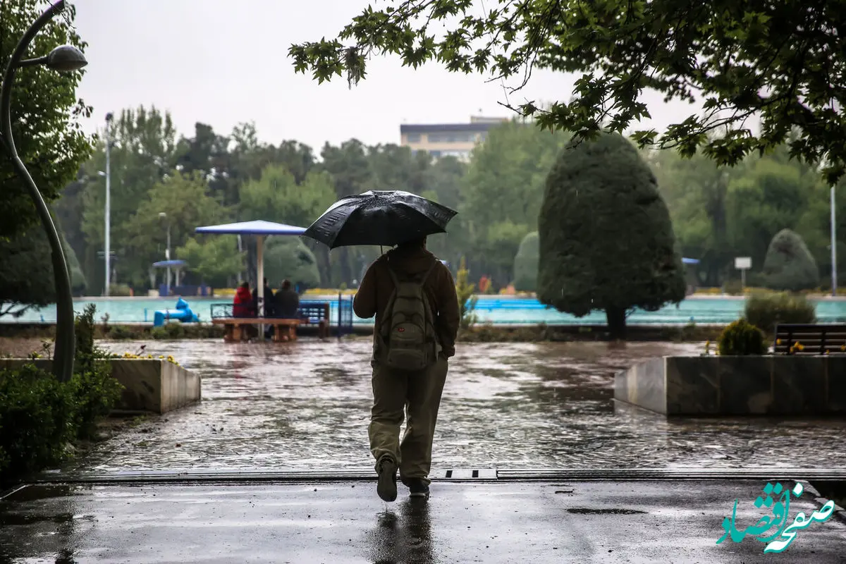 وقوع رگبار و باران در این استان ها