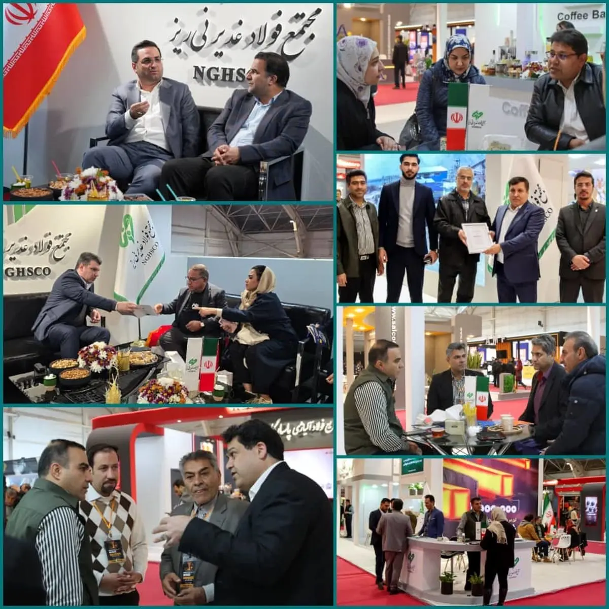 کارنامه درخشان مجتمع فولاد غدیر نیریز در نمایشگاه شیراز متالکس ۲۰۲۵؛ برگزاری بیش از ۳۰۰ نشست تخصصی با تأمینکنندگان و شرکتهای داخلی و خارجی